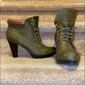American Living Olive Green booties